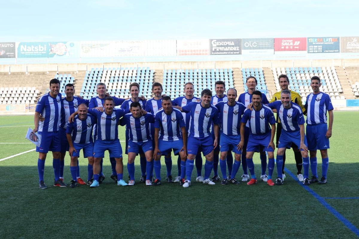 L'equip de veterans del Figueres.