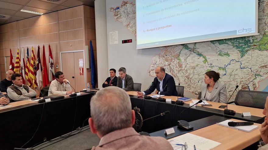 La CHE destaca que el año hidrológico está siendo muy bueno en cuanto a reservas, pero &quot;laborioso&quot; por las tormentas