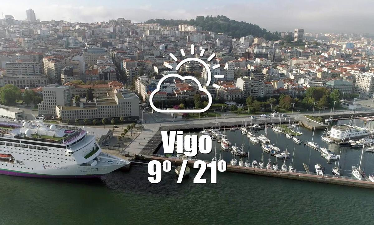 El tiempo en Vigo: previsión meteorológica para hoy, viernes 27 de marzo