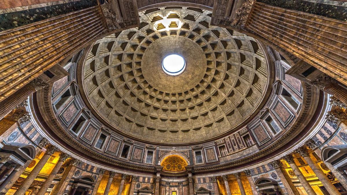 Es una de las obras maestras de la arquitectura de Roma