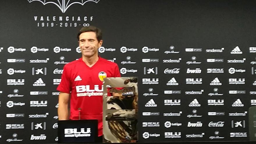 Marcelino: &quot;Me faltan 4 jugadores de ataque para cerrar la plantilla&quot;