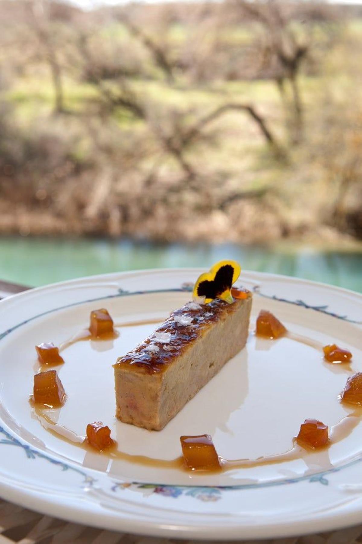 Terrina de foie con arrope