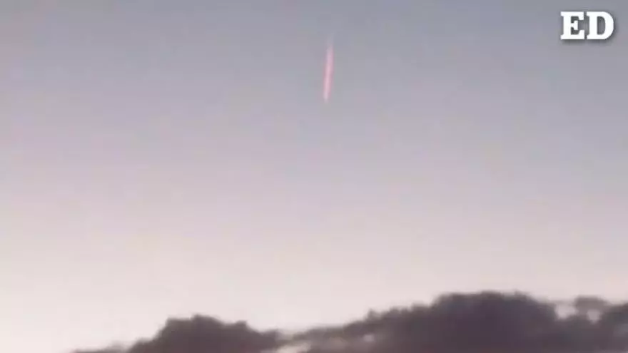 Un extraño cuerpo celeste cruza el cielo de Fuerteventura