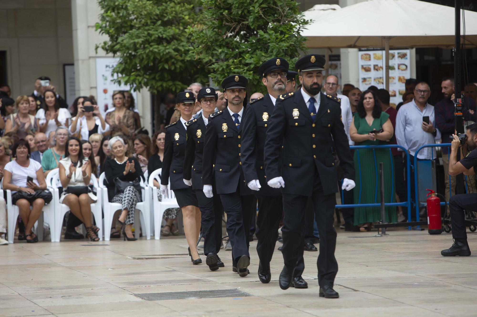 Actos de celebración del Patrón de la Policía Nacional en Alicante.