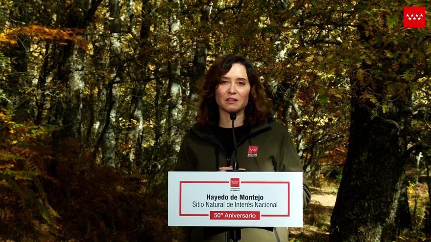 El momento en el que Ayuso se emociona al hablar de Valencia: &quot;No se puede imaginar lo difícil que es mantener cierta normalidad cuando por dentro estamos destrozados&quot;