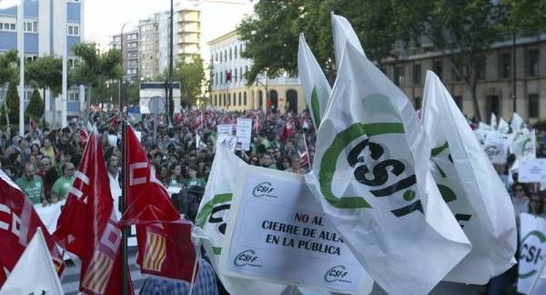 Jornada de movilizaciones y manifestaciones por la educación pública