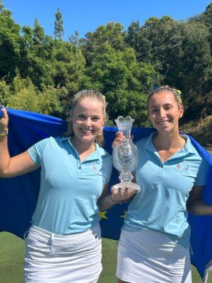 Una golfista de Castellón gana la Junior Solheim Cup, la Ryder Cup femenina sub-18