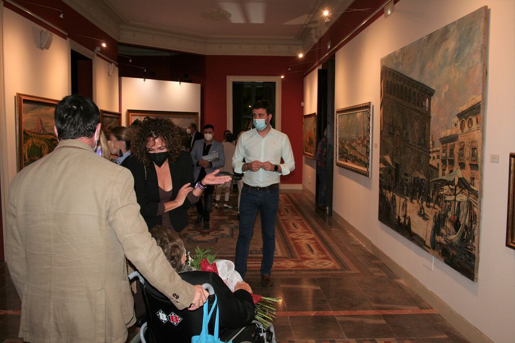 Exposición en Lorca del pintor Manuel Muñoz Barberán