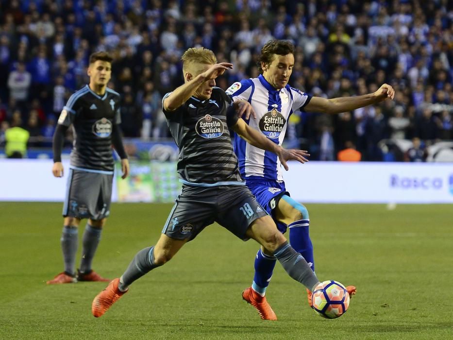 El Dépor cae en el derbi ante el Celta