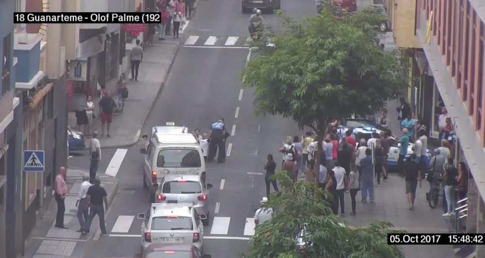 Protesta vecinal con corte de tráfico en Fernando