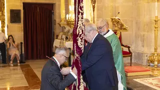 Jesús López Baquero toma posesión como hermano mayor de la cofradía de la Vera Cruz de Caravaca