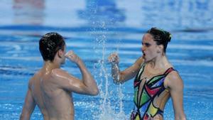 Dennis González y Mireia Hernández, plata mundial en dúo mixto libre