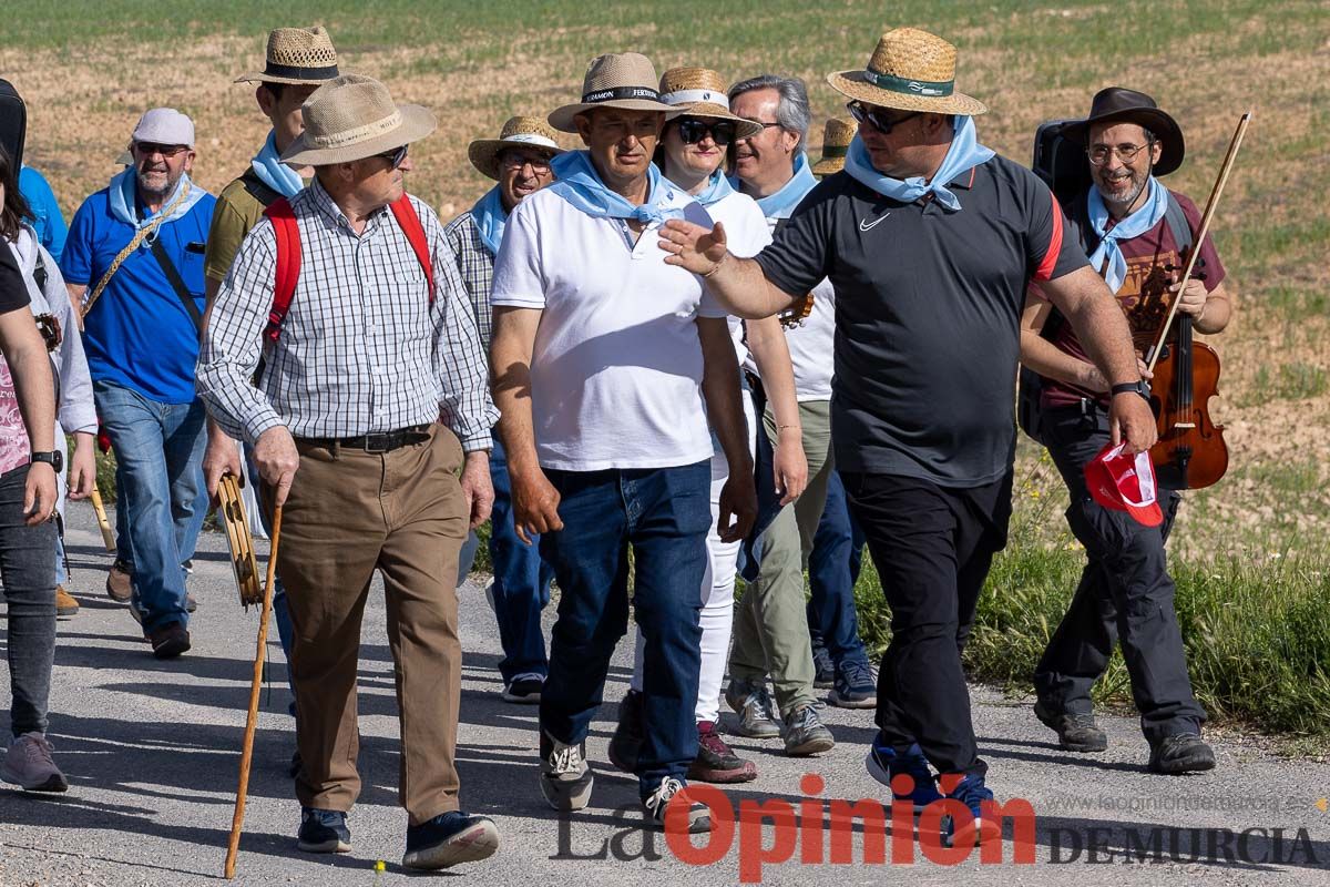 Así ha sido la Romería de los vecinos de Los Royos y El Moralejo a la ermita de los Poyos de Celda en Caravaca