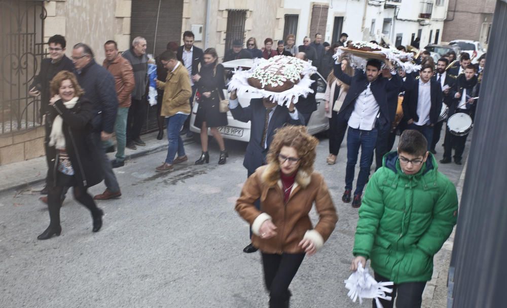 Gorga celebra la fiesta de Sant Blai a medio gas