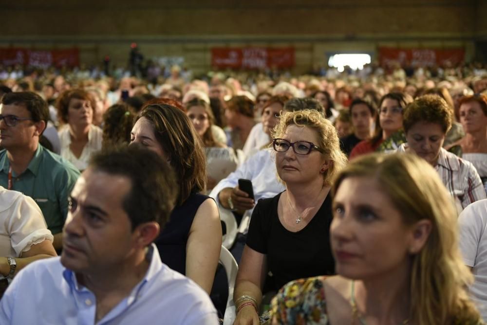 Mitin de Pedro Sánchez en Murcia