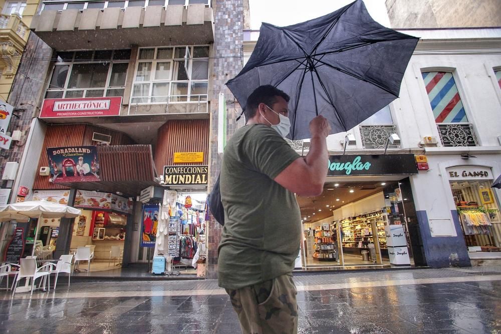 Lluvias en Tenerife