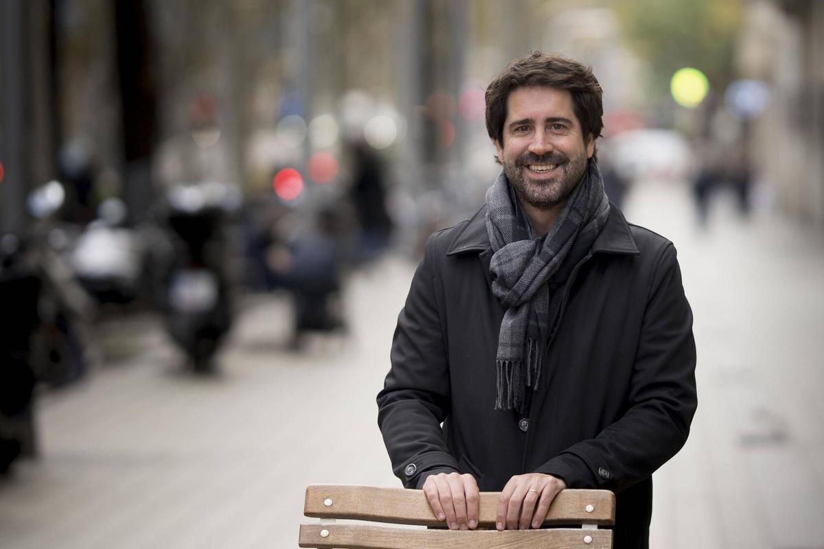 Barcelona 20/11/2025 Entrevista Roger Montañola , exdiputado de Junts (De la política, ¿se sale?) Fotografía de Ferran Nadeu