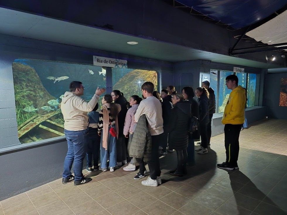 Las instalaciones del Acuario O Grove, en Punta Moreiras.