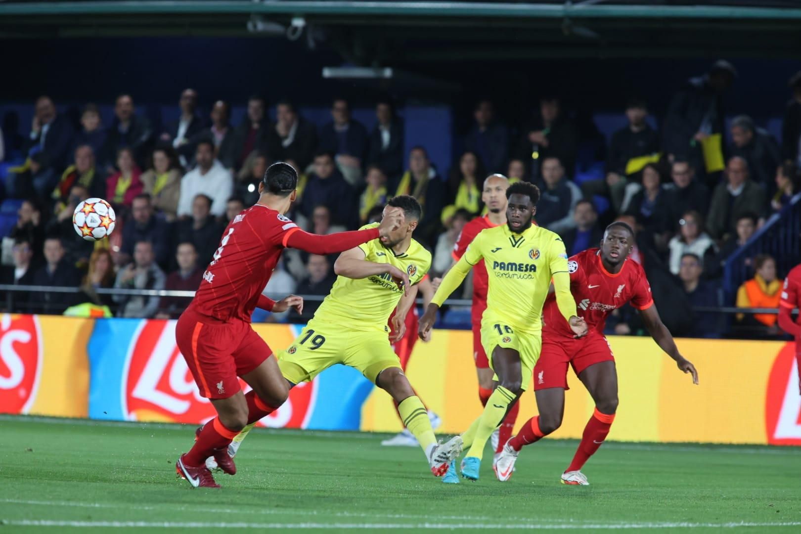 Las mejores imágenes de la primera parte del Villarreal-Liverpool