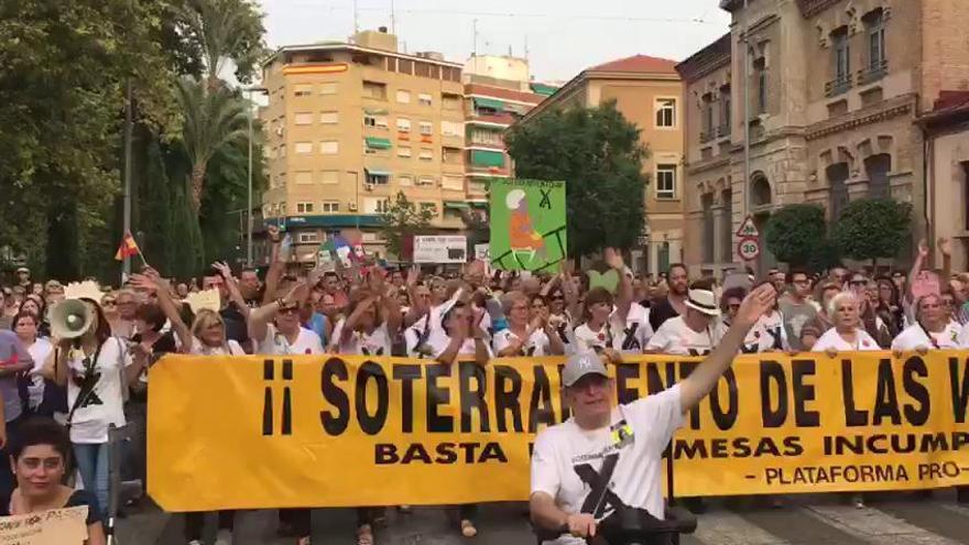 Manifestación por el soterramiento del AVE. 30 de septiembre