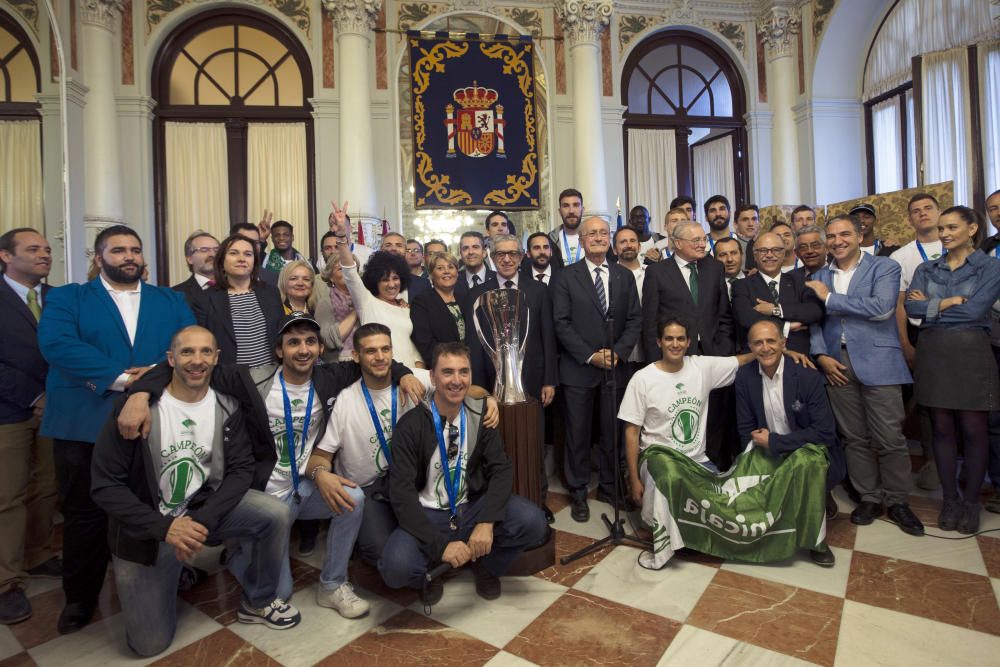 CELEBRACIONES DEL UNICAJA DE MÁLAGA TRAS ...