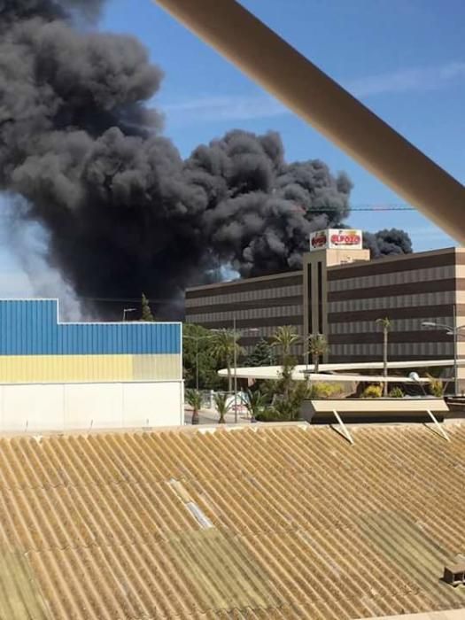 Incendio en ElPozo Alimentación