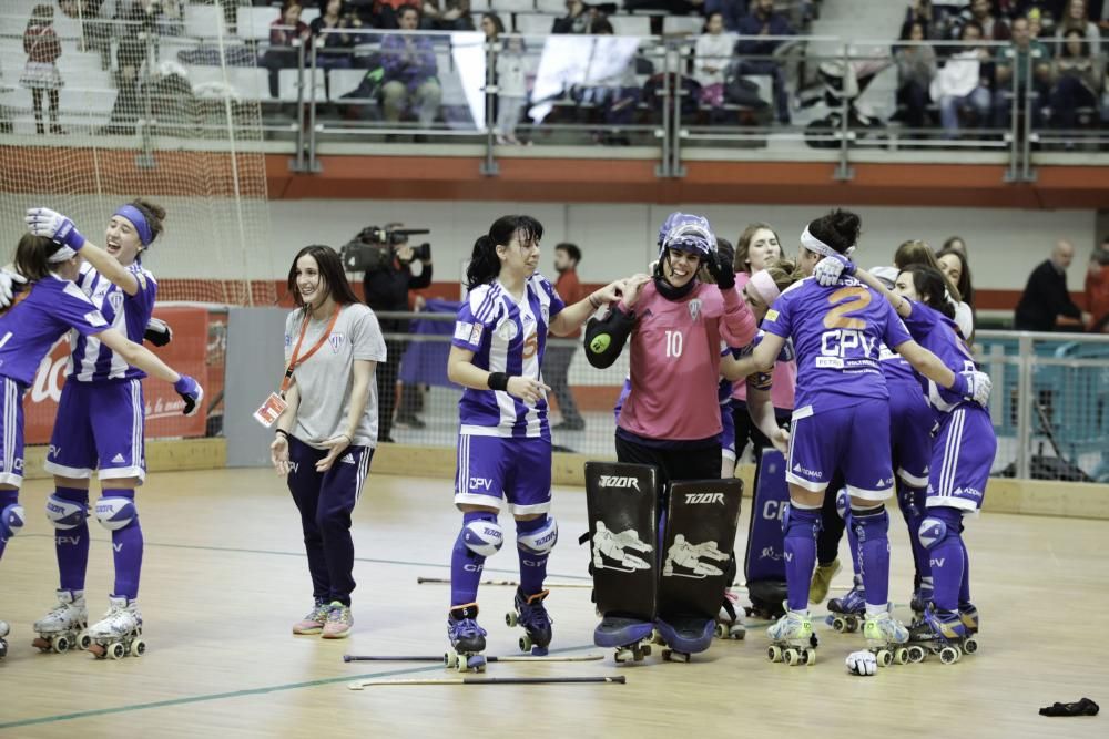 Final de la Copa de Europa de hockey en el Palacio de Deportes de La Guía.