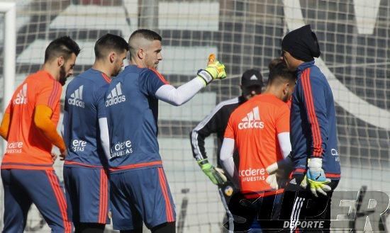 Entrenamiento del Valencia CF