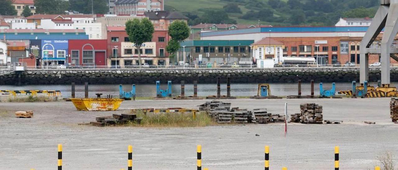 Obras del nuevo ramal ferroviario de la margen derecha del Puerto.