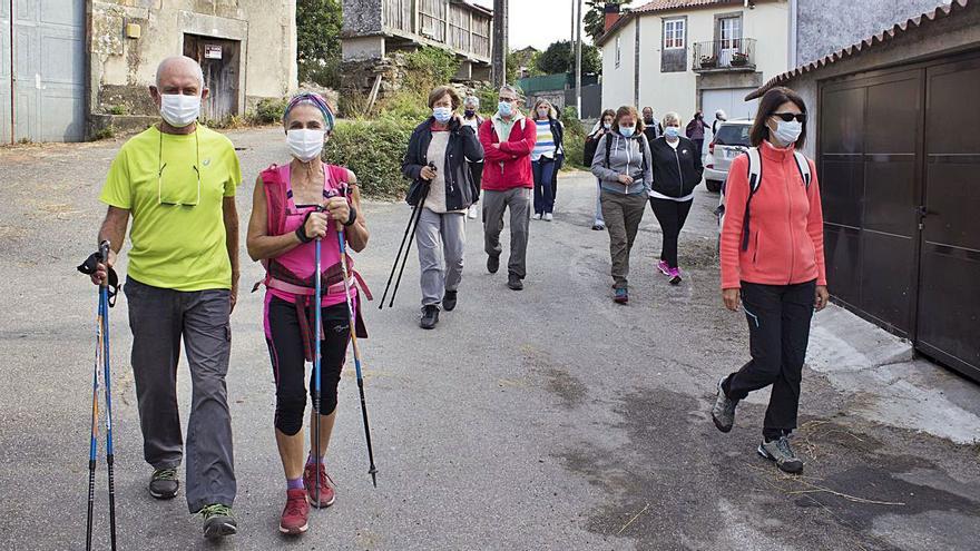 Catasós acoge la segunda ruta de ‘Bosques Terapéuticos’