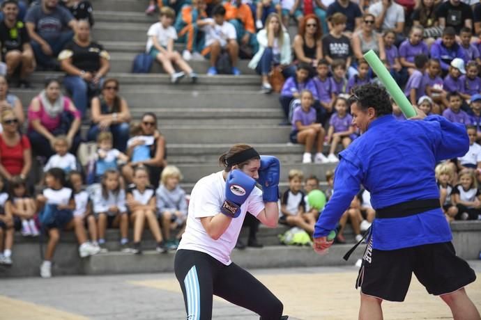 27-09-19 LAS PALMAS DE GRAN CANARIA. . LAS PALMAS DE GRAN CANARIA. Jornada de puertas abiertas de la Policía Nacional en el Parque Juan Pablo II. Fotos: Juan Castro.  | 27/09/2019 | Fotógrafo: Juan Carlos Castro