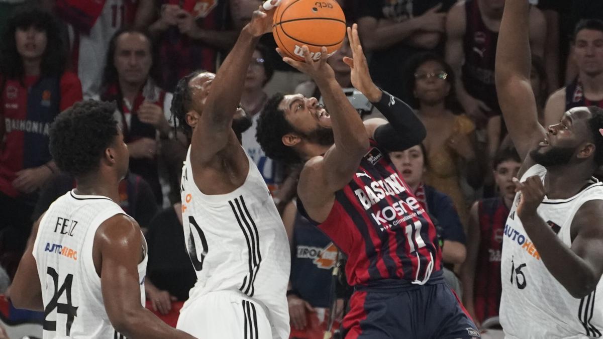 Baskonia - Real Madrid del pasado año