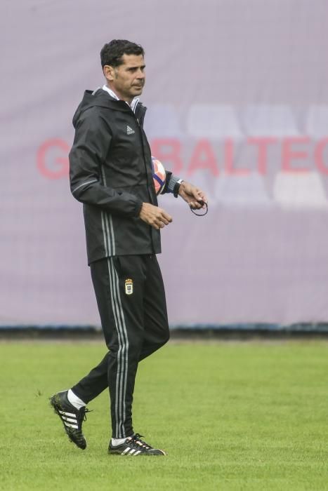 Entrenamiento del Real Oviedo