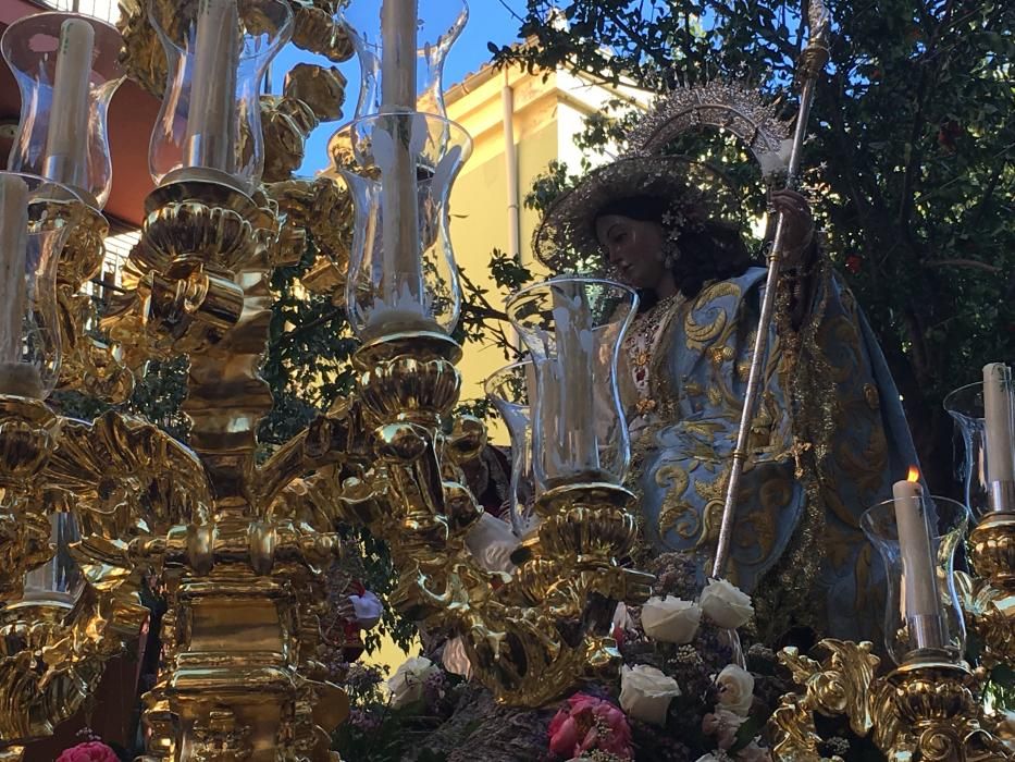 La Divina Pastora recorre las calles de Capuchinos