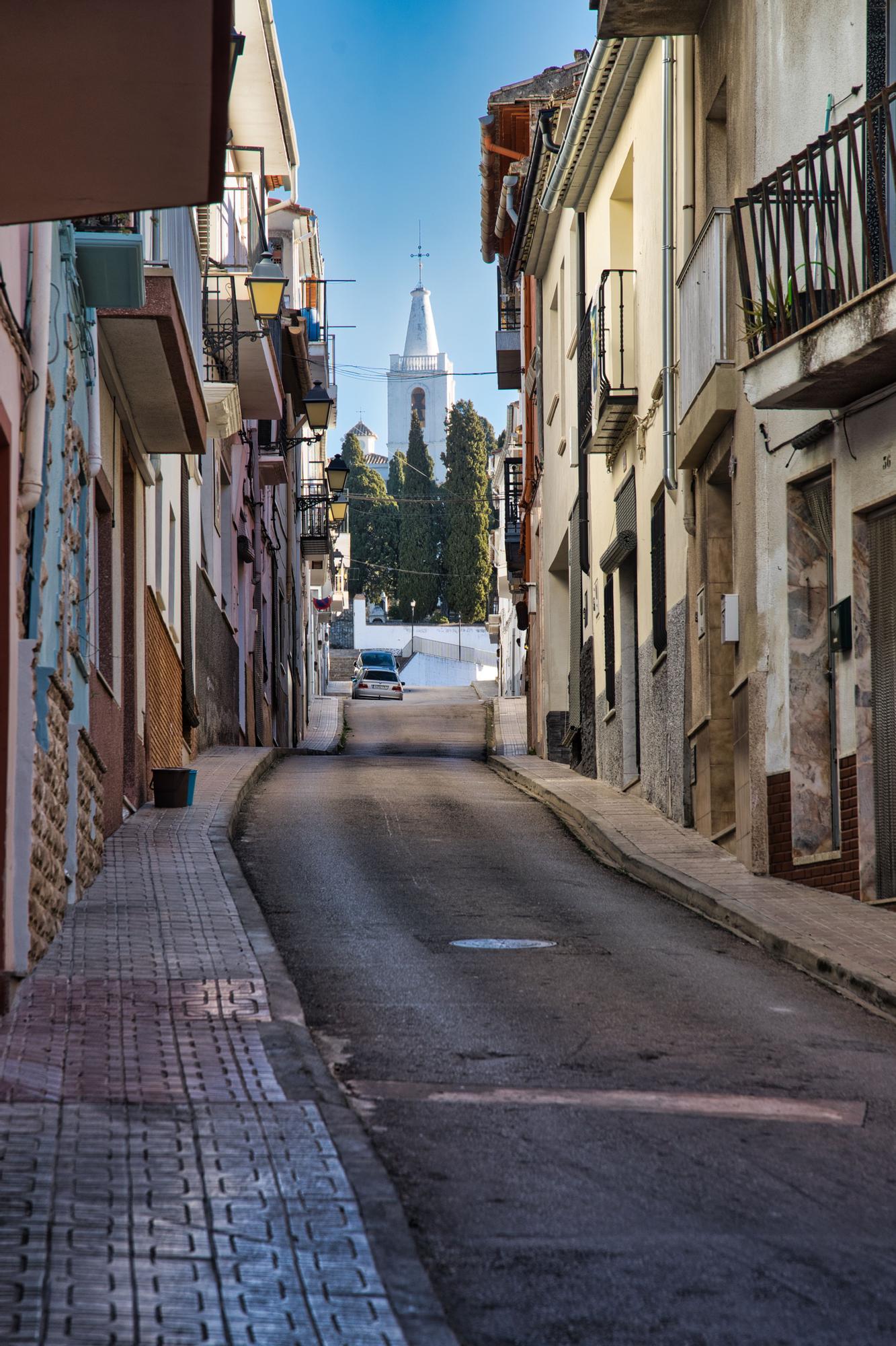 Carrer dels Dolors en Beniarrés