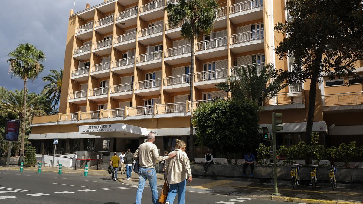 Oficinas municipales, en la calle León y Castillo de Las Palmas de Gran Canaria.