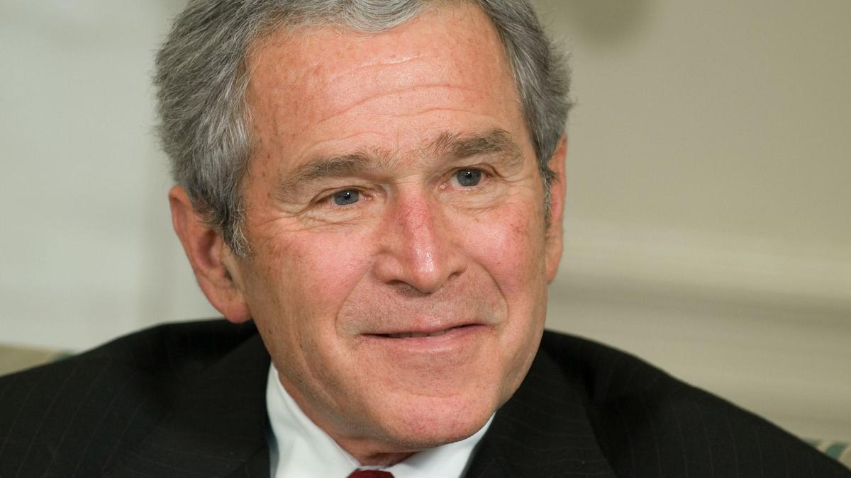 George W Bush en una imatge d&#039;arxiu