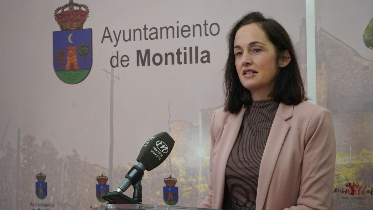 La teniente de alcalde de Igualdad en Montilla, Lidia Bujalance.