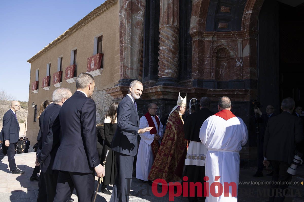 Visita de los reyes de España a Caravaca (explanada de la Basílica)