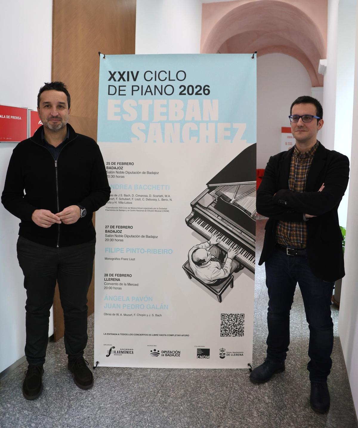 Presentación del XXIV Ciclo de Piano 'Esteban Sánchez'