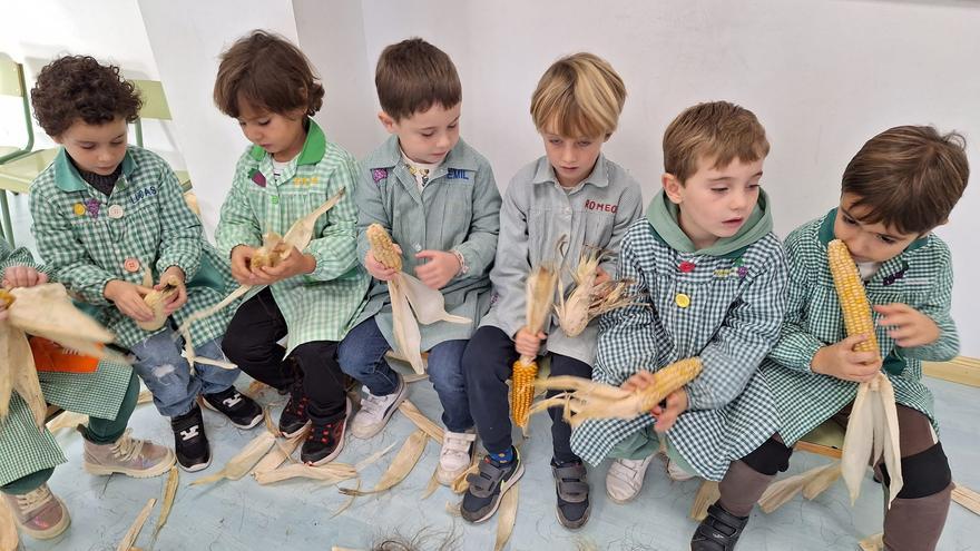 Magüestu en la escuela infantil Las Mestas