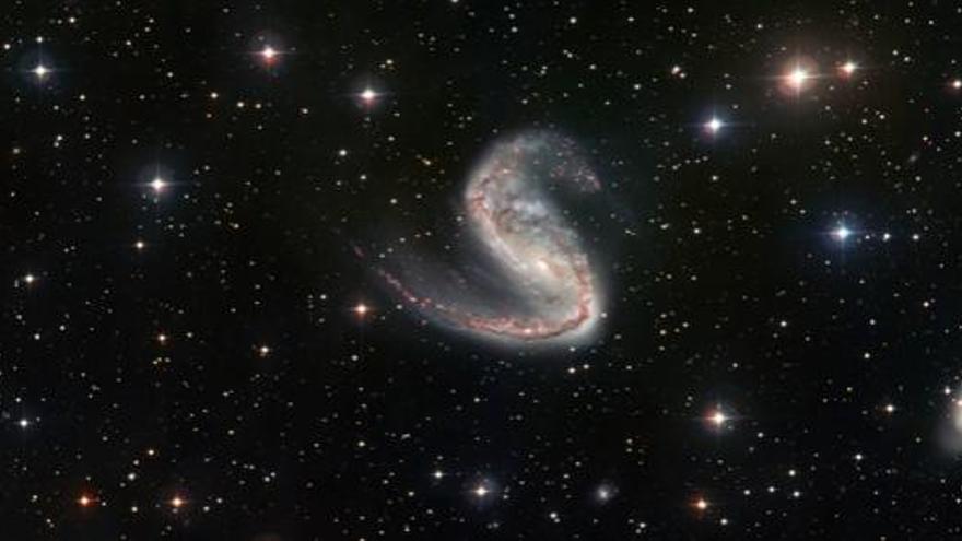 El nacimiento y la muerte de las estrellas en la galaxia Meathook