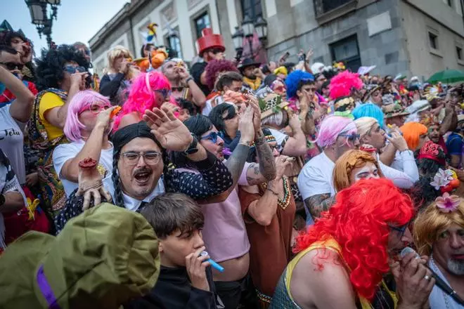 Santa Cruz celebra su segundo Carnaval de día