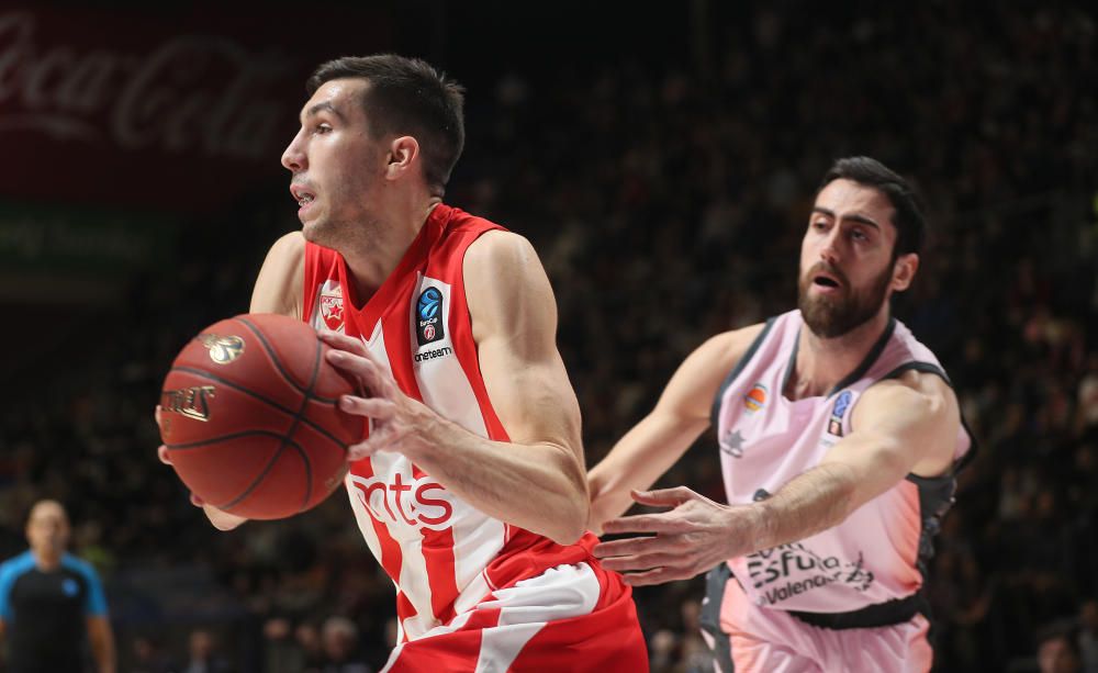 Estrella Roja - Valencia Basket, en imágenes