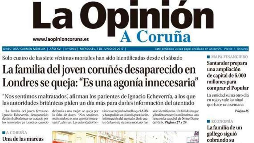 El héroe coruñés de los atentados de Londres