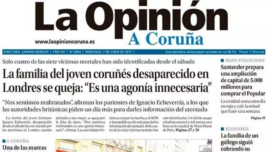 El héroe coruñés de los atentados de Londres