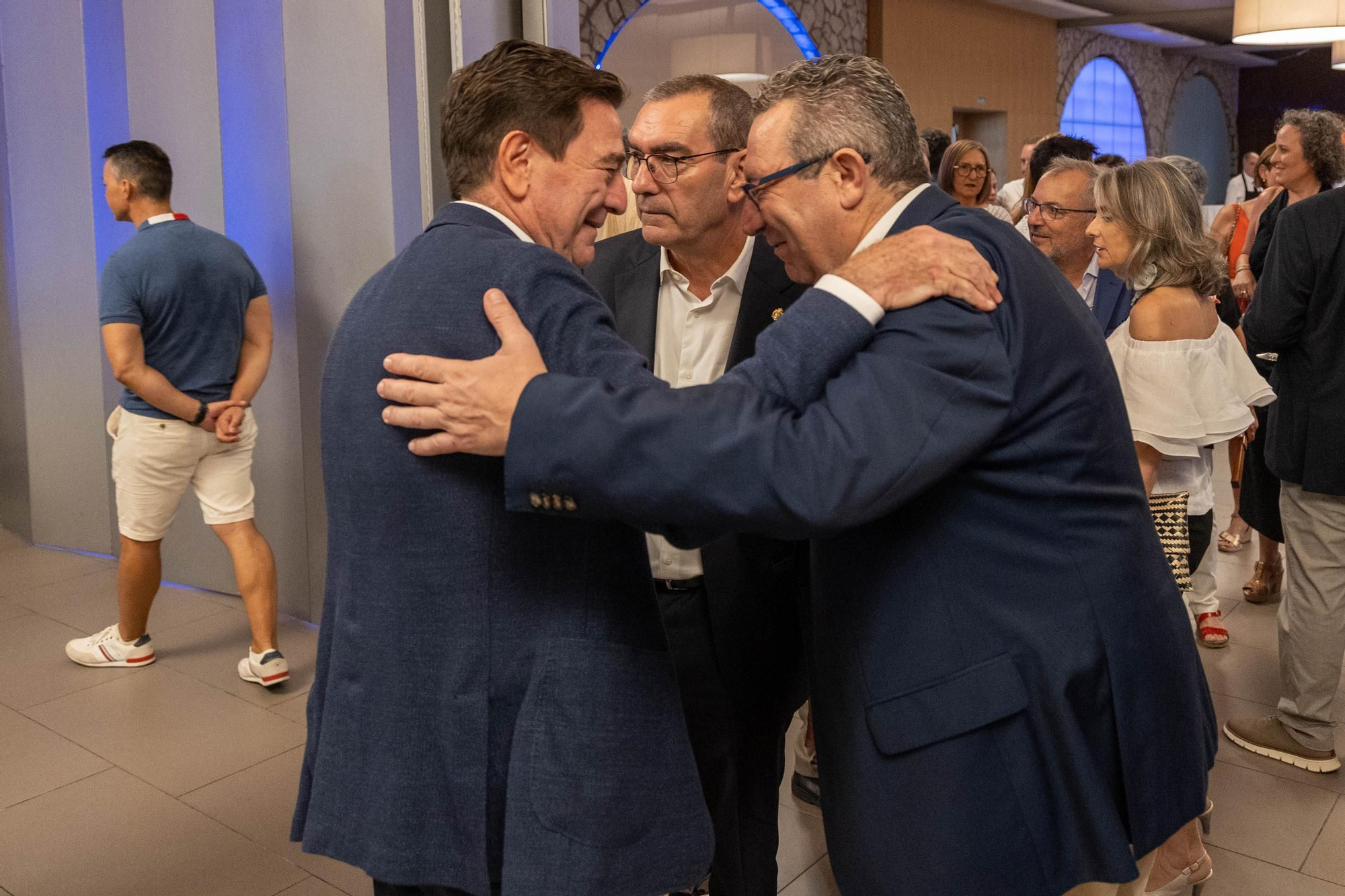 Comida de despedida al Coronel de la Guardia Civil de la Comandancia de Alicante, José Hernández Mosquera