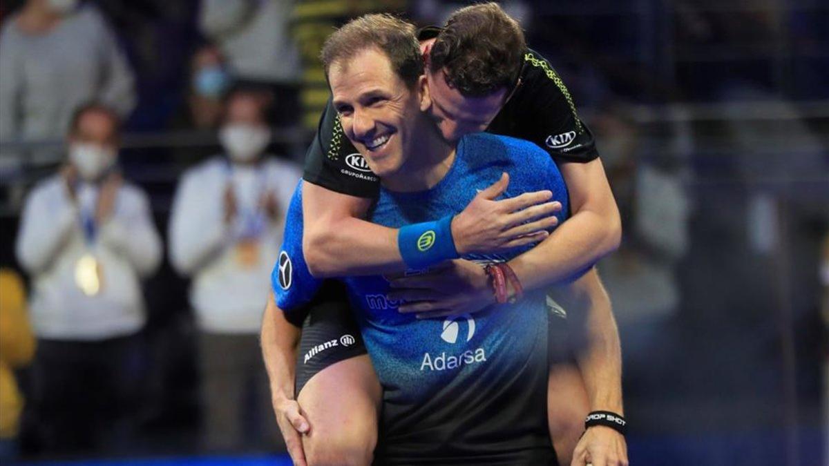 Díaz y Navarro celebran su título en Madrid