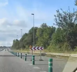 La salida de la Autovía Minera cortada en Siero, sin fecha de reapertura: esta es la alternativa para los conductores