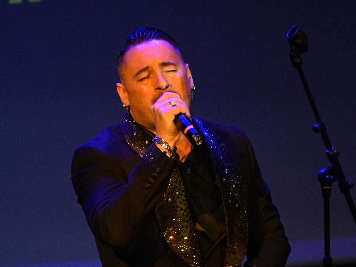 Andy Morales en su concierto para su gira 'Solo Tour'.
